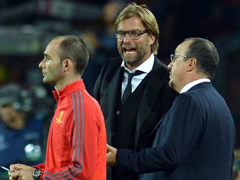 Klopp earns himself a seat in the stands.