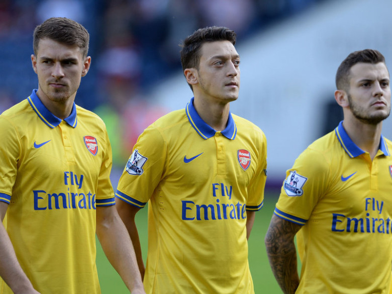 Ramsey, Wilshere, Ozil