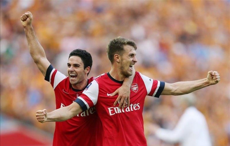 Mikel Arteta Aaron Ramsey