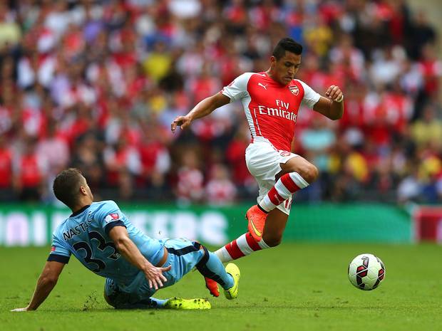 Alexis getting used to the system.