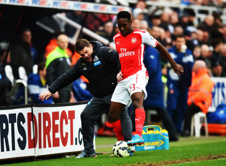 Welbz worked so hard today he ended up tackling their manager