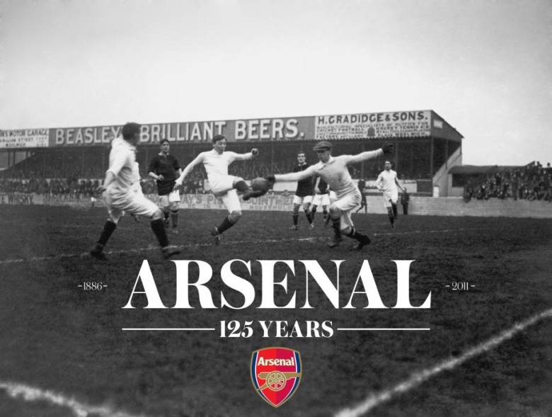 Arsenal's 125 years anniversary