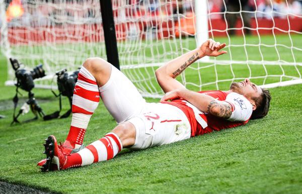 Down and out... Did Giroud peak too soon?