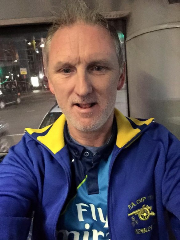 Gunners Town's own Steve Wellman on Cup Final day