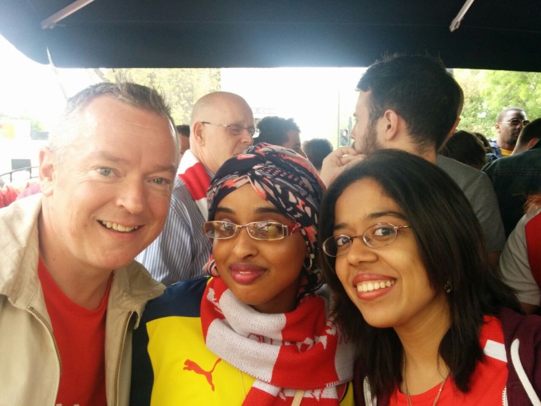 With :goonerdave66 and  @bureemi Bee