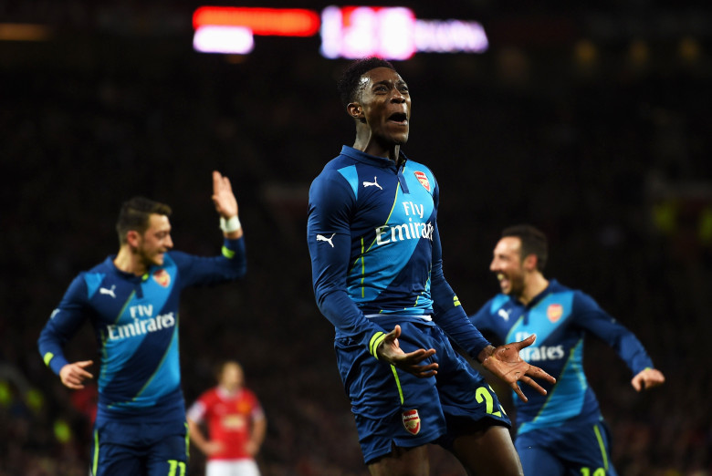 Welbeck scores against United