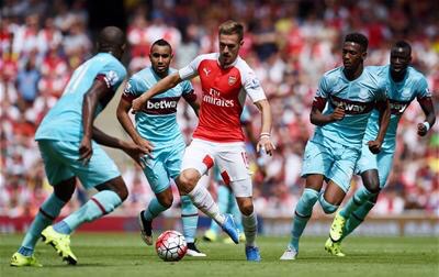 Ramsey doesn't perform Cazorla's playmaker role very well.
