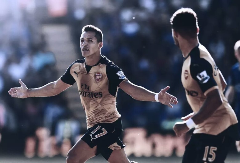 Alexis broke the goalscoring duck