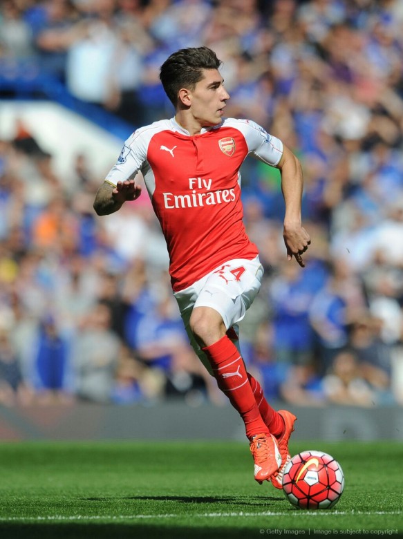 Bellerin pocketed Hazard once again