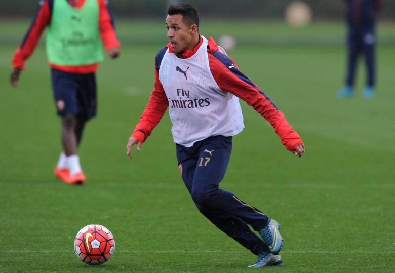 Alexis positive training this week