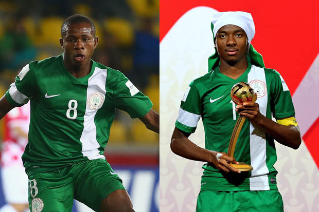Kelechi Nwakali and Samuel Chukwueze