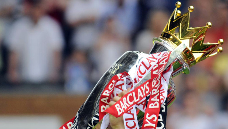 Premier League trophy