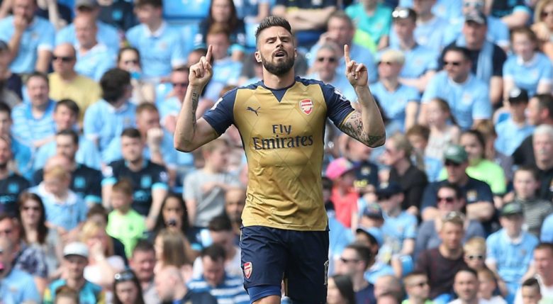 Giroud vs Man City