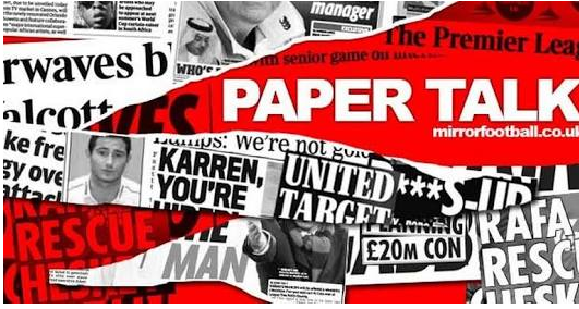 Tabloid agenda?