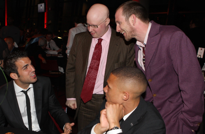 Paul Kaye. Matt Lucas, Kieran Gibbs and some other chap!
