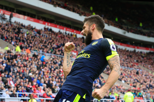 Giroud's impact off of the bench highlighted the squad's depth