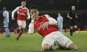 Ozil in happier times