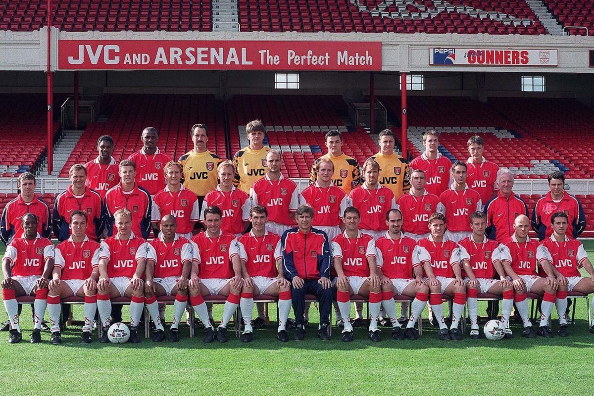 Arsenal 1996/7 Squad - Wenger got a pretty good leg-up, it's true..