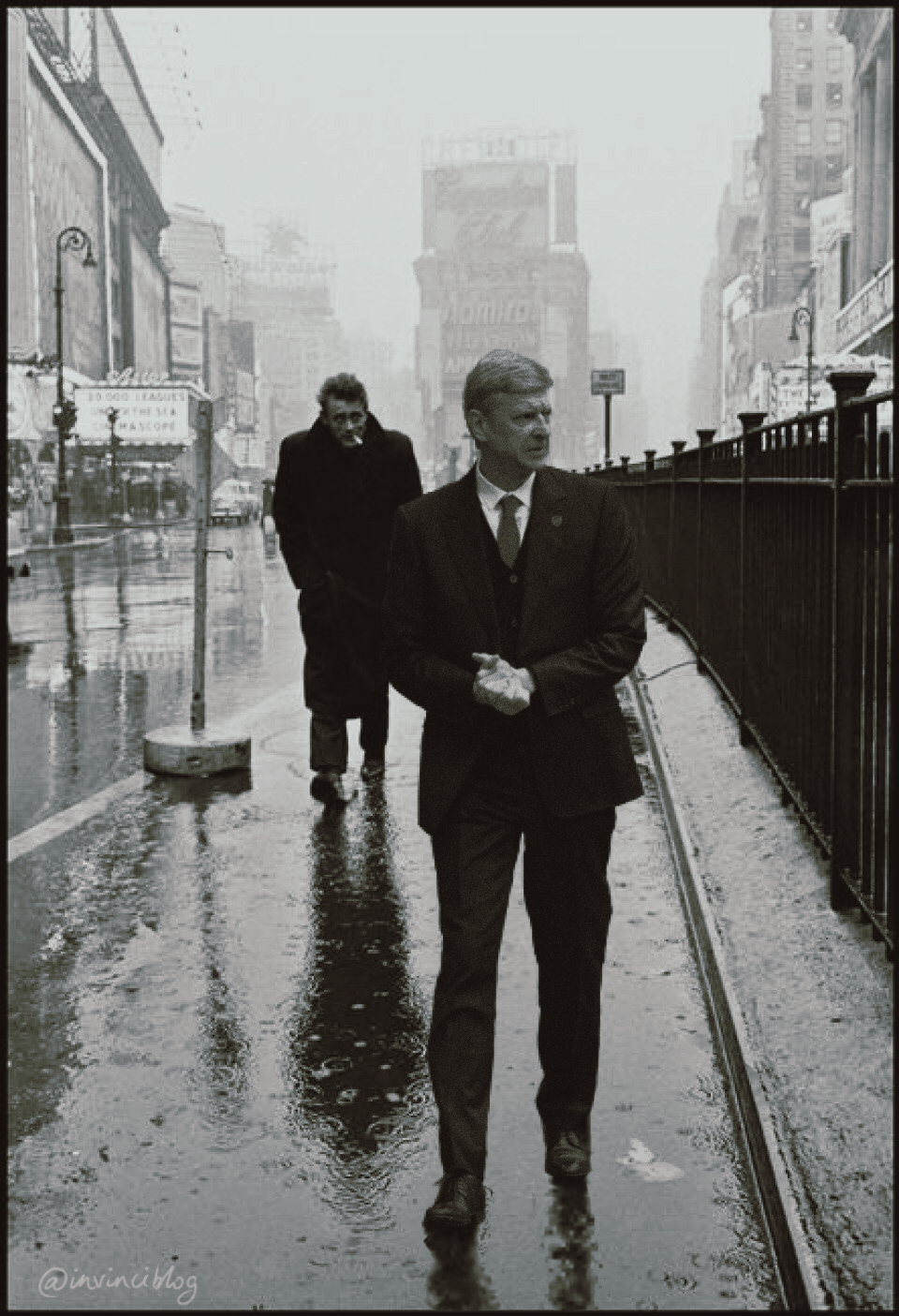 Arséne Wenger - Rebel Without A Clue? [Artwork: @invinciblog]