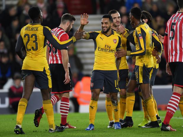 Fresh-faced Arsenal squad crush Saints