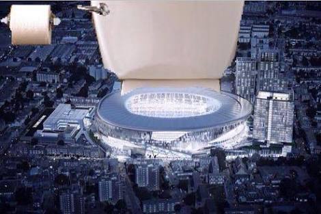 Spurs Toilet Stadium