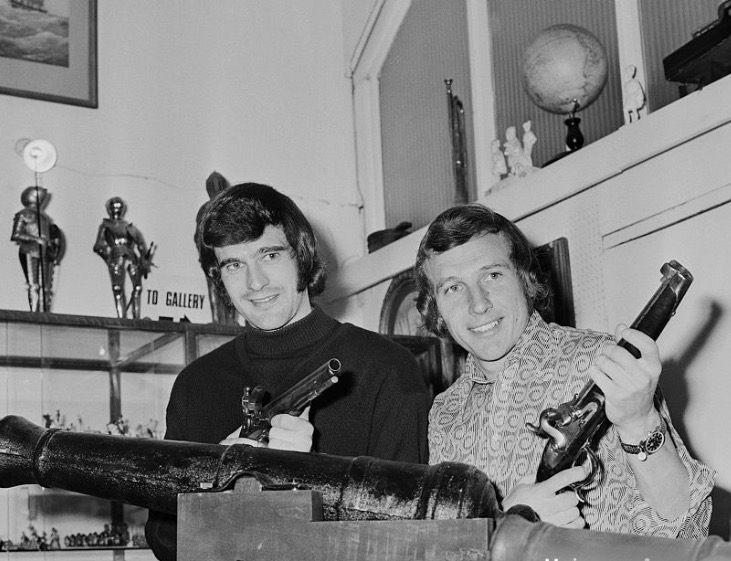 Bob and Peter Storey gunning for glory!