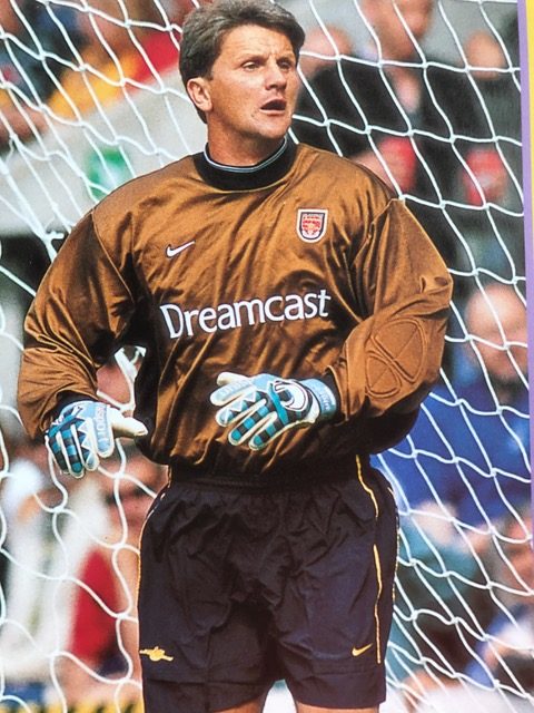 John in his second spell with The Gunners