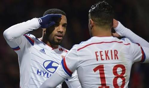 Lacazette and Fekir