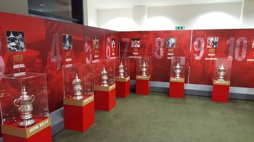 Arsenal trophy room