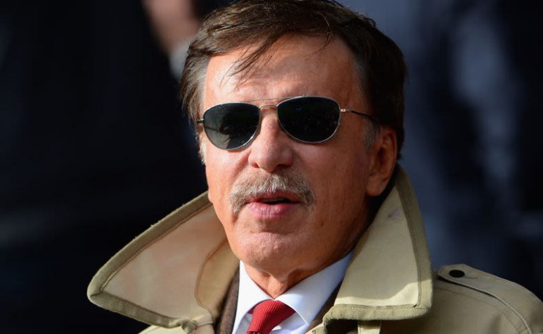 Kroenke watching from the stands last night. Only kidding. He was at home in Texas counting his money.