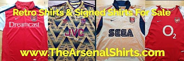 TheArsenalShirts.com banner