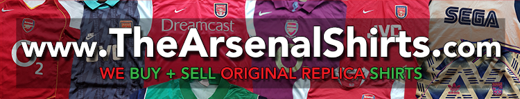 Click to visit www.TheArsenalShirts.com