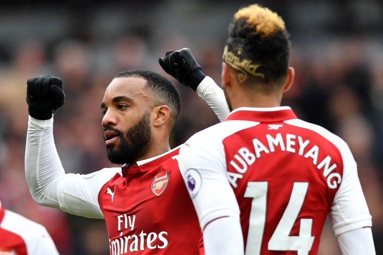 Aubameyang and Lacazette are a formidable strike pair