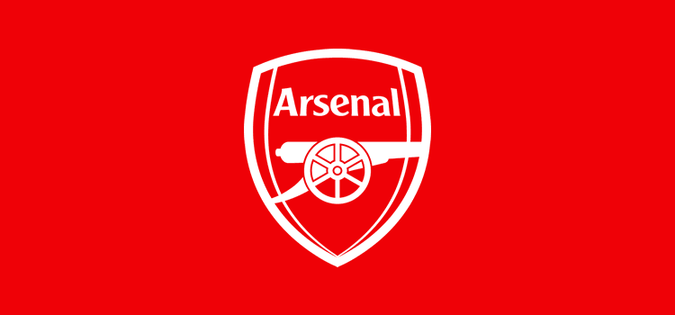 arsenal white crest